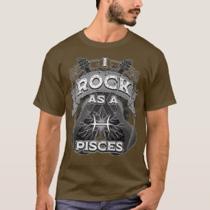 Fische Gitarre I Rock Als Ein Fische Sternzeichen T-Shirt