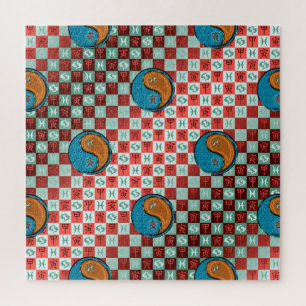 Fische & Holz Tiger Puzzle