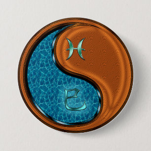 Fische & Holzschlange Button