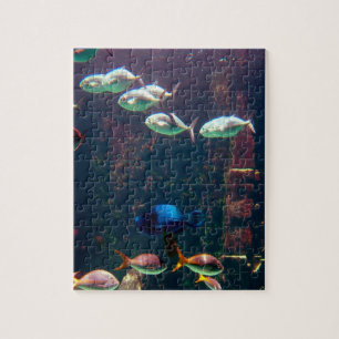 Fische im Aquarium Puzzle