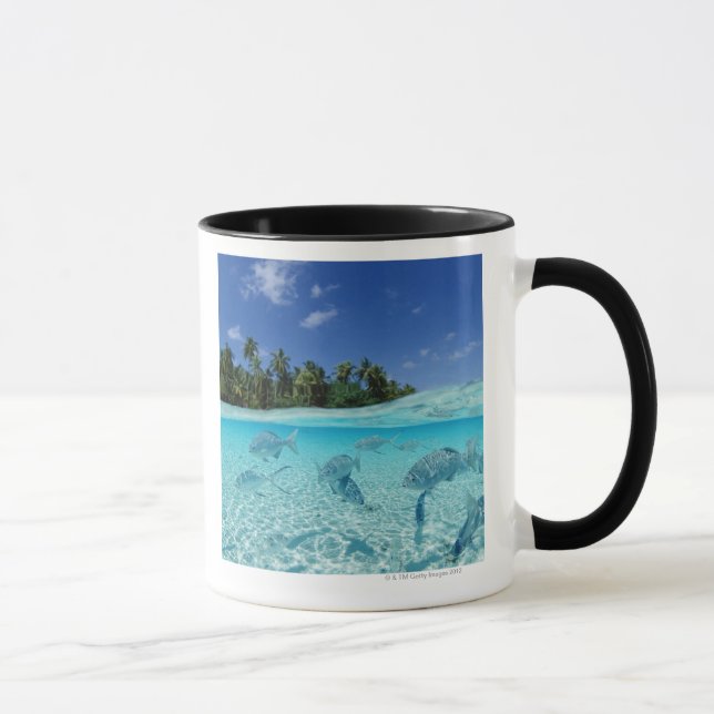 Fische im Meer Tasse (Rechts)
