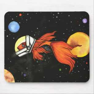 Fische im Raum! Mousepad