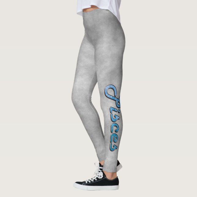 Fische in Aquamarine Leggings (Links)