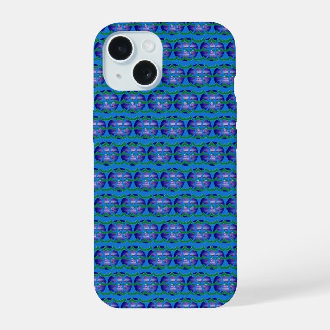 Fische iPhone 15 Hülle (Rückseite)