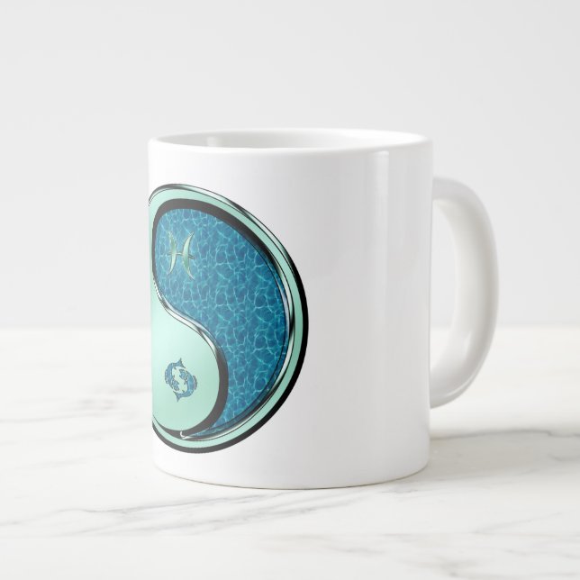 Fische Jumbo-Tasse (Vorderseite Rechts)