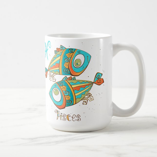 Fische Kaffeetasse (Rechts)