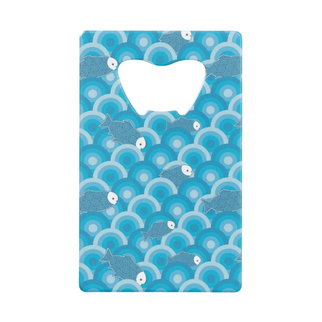 Fische Kreditkartenflaschenöffner (Vorderseite)