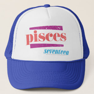 Fische LtPink Truckerkappe