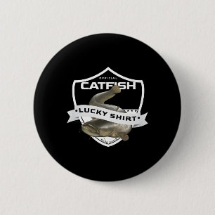 Fische Lucky Shirt Funny Zubehör zu Fisch F Button
