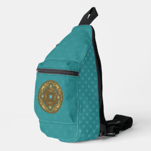 Fische-Mandala Crossbody Bag