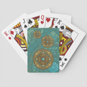 Fische Mandala Klassische Spielkarten