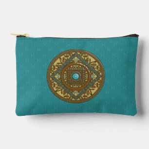 Fische-Mandala Zubehörtasche