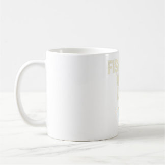 Fische mehr, arbeite weniger Tasse | PNW Mountain