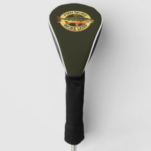 FISCHE MEHR - WENIGER ARBEITEN GOLF HEADCOVER