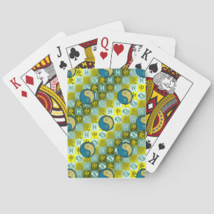 Fische & Metallaffe Spielkarten