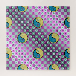 Fische & Metallener Hahn Puzzle