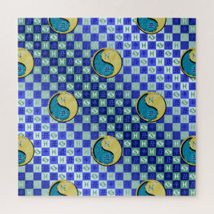 Fische & Metallener Ochse Puzzle