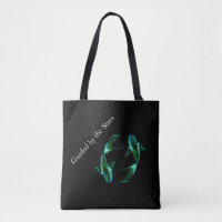 Fische – Minimalistischer Zodiac-Tote-Tasche