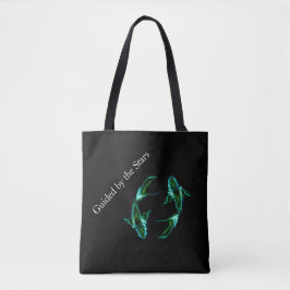 Fische – Minimalistischer Zodiac-Tote-Tasche