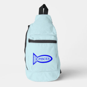 Fische mit Sternzeichen Crossbody Bag