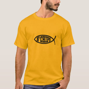 Fische n bricht T - Shirt ab