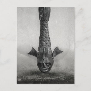 Fische Regenschauer in Savannah, Ga. Postkarte