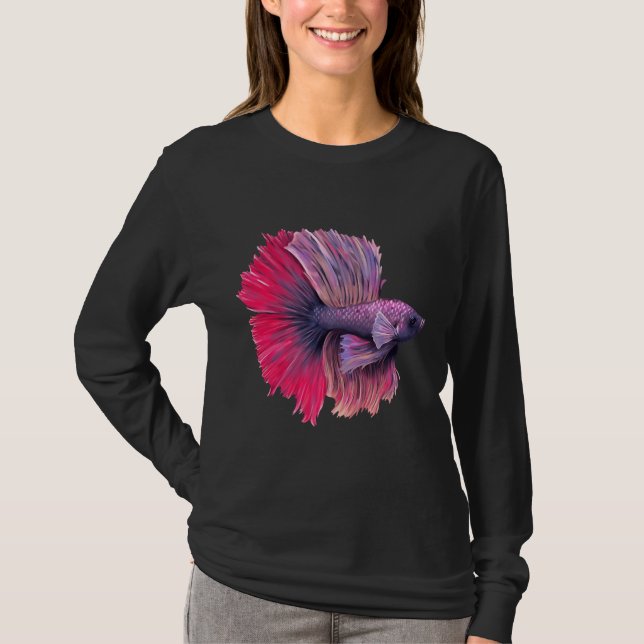 Fische Schöne Farben T-Shirt (Vorderseite)
