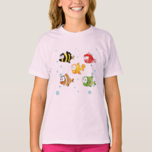 Fische schwimmen im Meer T-Shirt