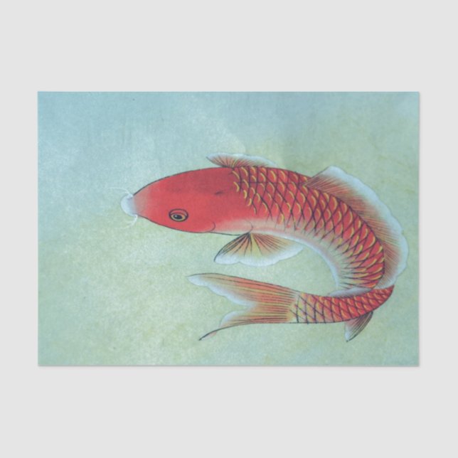 FISCHE Seidenpapier (Vorderseite)