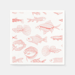 Fische Serviette