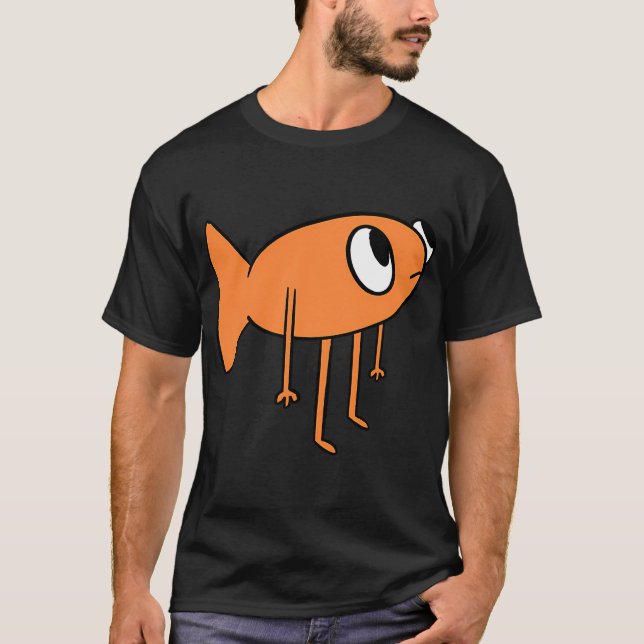Fische starren T-Shirt (Vorderseite)