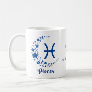 Fische-Sternzeichen Astrologie Geburtstagsgeschenk Kaffeetasse