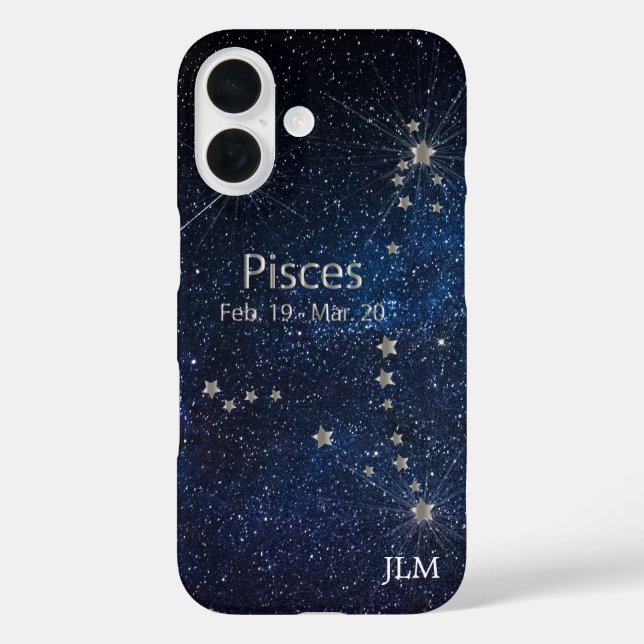 Fische - Sternzeichen Case-Mate iPhone Hülle (Rückseite)