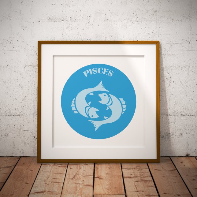 Fische, Sternzeichen, Horoskop, Astrologie Poster (Von Creator hochgeladen)