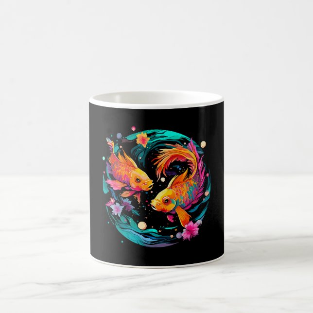 Fische Sternzeichen Kaffeetasse (Mittel)