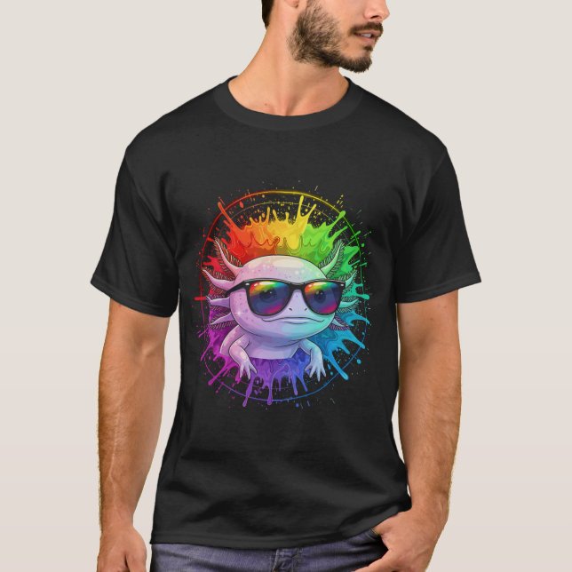 Fische Sternzeichen kawaii T-Shirt (Vorderseite)