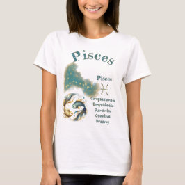 Fische-Sternzeichen-T-Shirt T-Shirt
