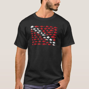 Fische tauchen nach Taucherfisch T-Shirt