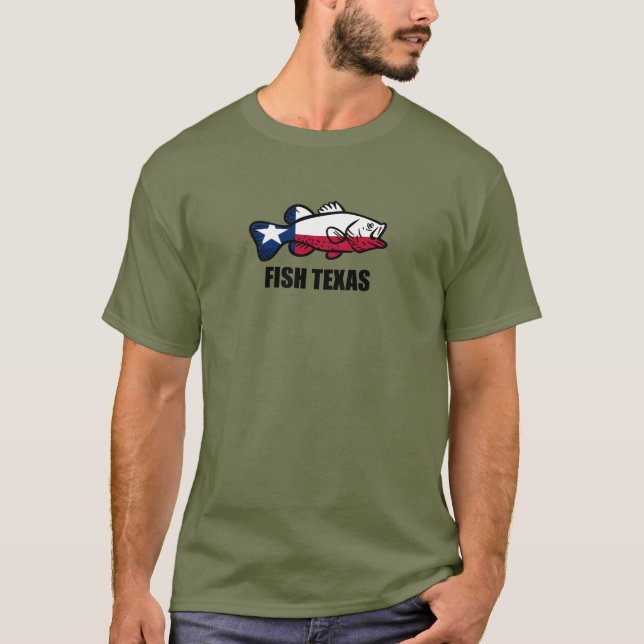 Fische Texas T-Shirt (Vorderseite)
