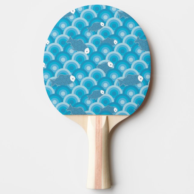 Fische Tischtennis Schläger (Vorderseite)