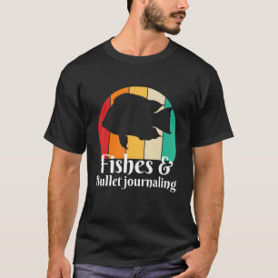 Fische und Bullet Journaling T-Shirt