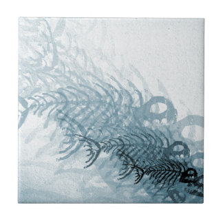 Fische und Knochen Fliese