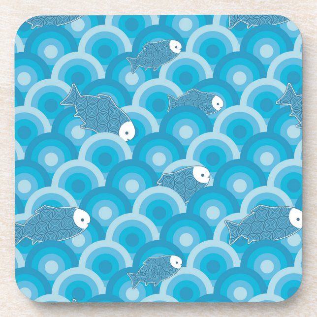 Fische Untersetzer (Vorderseite)