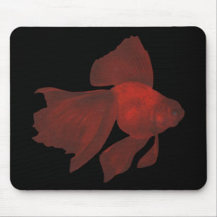 Fische - Veiltail Goldfisch - Carassius auratus Mousepad