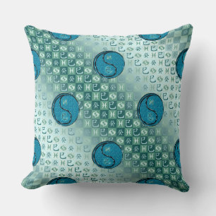 Fische & Wasserschlange Kissen