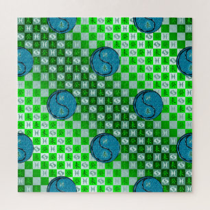 Fische & Wasserziege Puzzle