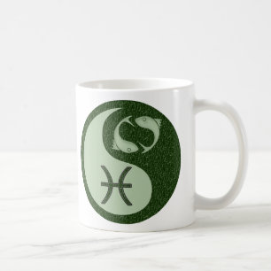 Fische Yin Yang Kaffeetasse