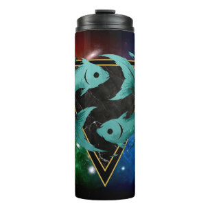 Fische Zodiaque Geschenk Astrologie Thermosbecher
