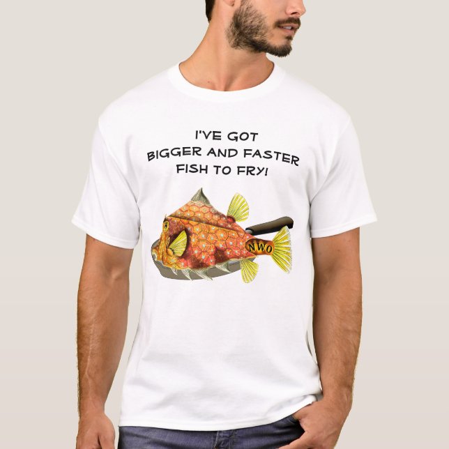 Fische zum Fischen (leichter T - Shirt) T-Shirt (Vorderseite)