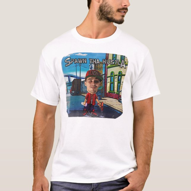 Fischeier Tha Hustla (BLINGBLING) T-Shirt (Vorderseite)